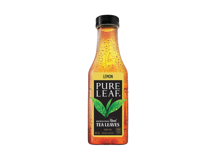 Bottle of Pure Leaf iced tea