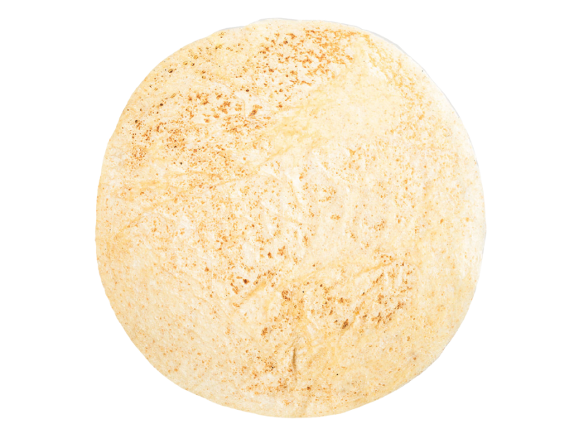 Piece of saj flatbread